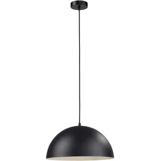 Schöner Wohnen ALI 1-flg. Ø 38 cm Pendelleuchte schwarz/Metall/Kunststoff/Glas
