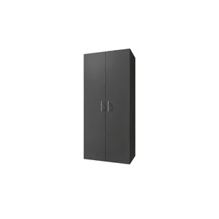 WIMEX Kleiderschrank Multiraumkonzept 80 x 185 x 40 cm Grau