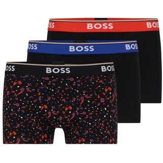 BOSS Men Trunk 3P Power Desig Open Miscellaneous961, S