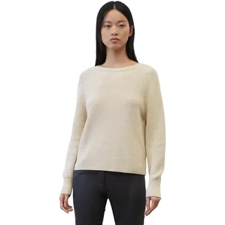 Marc O'Polo MARC O'POLO, Rundhals-Strickpullover slightly cropped (B01605960109)