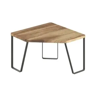 Metaltex Eckregal 25 x 25 x 16 cm Schwarz