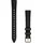 Ersatzarmband 14mm Leder für Lily 2 black/cream gold (010-13302-22)