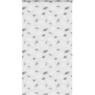 Duschrollo mit Kassette 120x240 cm Stoffbreite 116 cm - Grau, Bunt