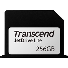 Transcend 256 GB JetDrive Lite extra Speicher-Erweiterungskarte für MacBook Pro (Retina) 15'', angepasst und abschließend mit dem Karten-Slot (Generation Ende 2013- Mitte 2015), TS256GJDL360