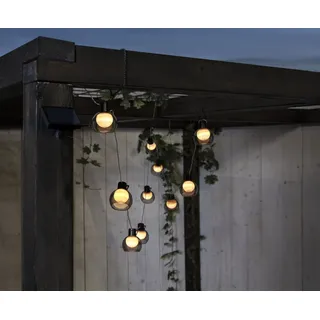 Star Trading Solar-Lichterkette 20 cm x 36 cm x 7,5 cm Smoky