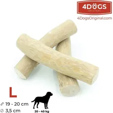 4Dogs Original 4DOGS Kaffeebaumstab - L, Hundespielzeug
