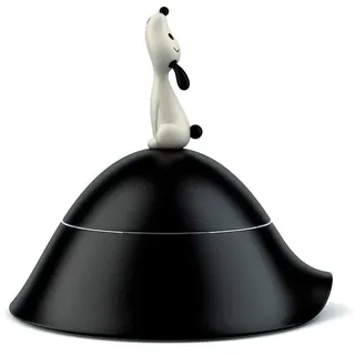 Alessi "LULÁ" Hundenapf, schwarz