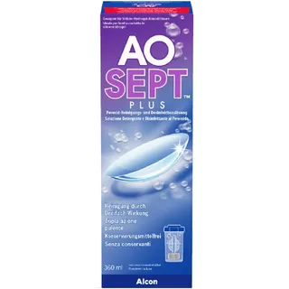 Aosept Plus Kontaktlinsen-Pflegemittel, Einzelflasche, 1 x 360 ml