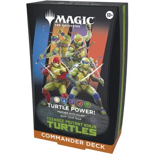 MAGIC: The Gathering Teenage Mutant Ninja Turtles Commander Deck Turtle-Power! (Englische Version)