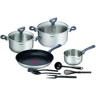Tefal Daily Cook Topf-Set 11-tlg. Kochtopf + Kasserolle + Bratpfanne