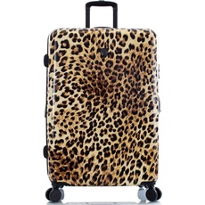 Bild Hartschalen-Trolley »Leopard, 76 cm«, 4 Rollen, Reisegepäck Koffer groß Reisekoffer TSA Schloss Volumenerweiterung, braun