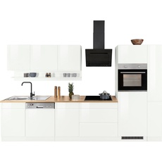 Bild von Küche »KS-Virginia«, Breite 330 cm, mit E-Geräten, weiß