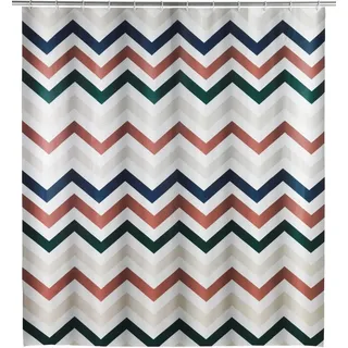 Wenko Duschvorhang Agropoli 180 cm x 200 cm Mehrfarbig