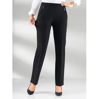 ADELINA Schlupfhose, schwarz,