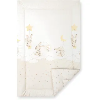 Julius Zöllner Krabbeldecke Classic | Gr. 95x135 cm | Made in Germany | 100% Baumwolle | OEKO-TEX® STANDARD 100 | Traumhase