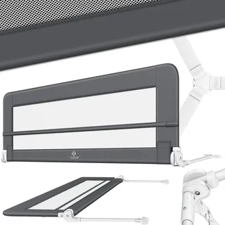 KESSER® Bettgitter Bettschutzgitter Kinderbettgitter für Kinder Babybettgitter Kinderbettschutzgitter - Dunkelgrau