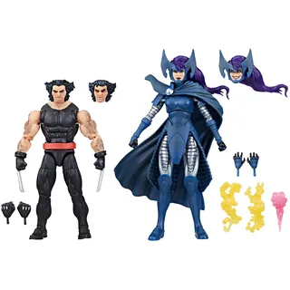 Marvel Legends Series Wolverine und Psylocke Action-Figuren