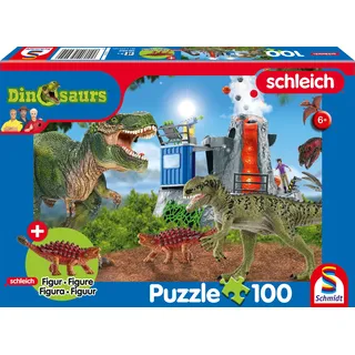 Schmidt Spiele Schleich: Dinosaurs der Urzeit 100 Teile inkl