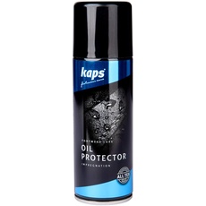 Kaps Imprägnierspray für Wasserabweisende Schuhe und Stiefel aus Wachsleder, Fettleder, Ölleder, Altem Anilinleder, Nubuk und Wildleder, mit Mineralöl, Oil Protector