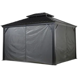 Sojag Xxxl Pavillon-Seitenteil Dunkelgrau