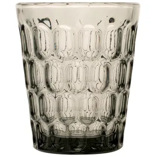 H&H 6er Set Blow Gläser Glas grau cl 32