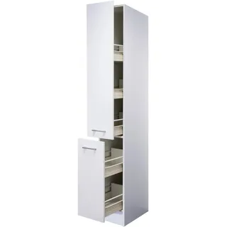 Flex-Well Apothekerschrank Lucca 30 x 200 x 57 cm Weiß