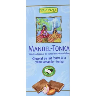 Rapunzel Vollmilch Schokolade Mandel-Tonka HIH bio