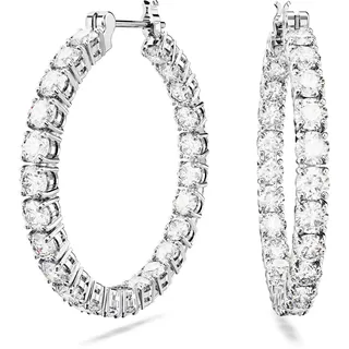 Swarovski Creolen Matrix Silber 2013796 unisize