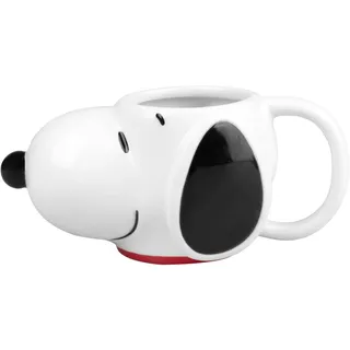 Grupo Erik Tasse Kaffeetasse Snopy Teetasse - Keramik Tasse - Kaffeebecher Größe 19 x 10 cm - Fassungsvermögen 450 ml - Offizielle Lizenz Peanuts Snoopy Fanartikel Geschenke