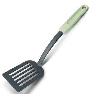 Fackelmann Ecolution Pfannenwender Schlitzwender 33,5 cm Mintgrün/Steingrau