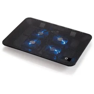 Conceptronic Kühlende Notebook-Unterlage mit 4 Lüftern