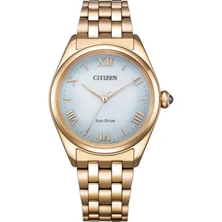 Citizen EM1143-81X Damenuhr Citizen L Eco-Drive 33,0mm 5ATM - Gold