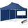 Faltpavillon 6 x 3 m inkl. 2 Seitenteile Blau