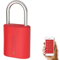 DOG & BONE DAB-LSM006 LockSmart mini Bluetooth Schloss für Apple iOS/Android rot