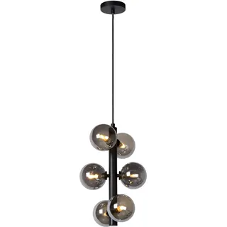 LUCIDE TYCHO 6xG9 25,5 cm rund/Schwarz