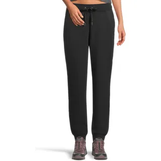SKECHERS Skechluxe Elevate Jogger Pant PT149-BLK, Women Trousers, Black, M EU