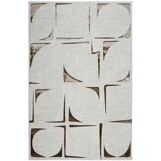 Esprit Flachwebeteppich , Creme, Beige, Bronzefarben , Textil , Abstraktes , rechteckig , 200x290 cm , Textiles Vertrauen - Oeko-Tex® , für Fußbodenheizung geeignet, in verschiedenen Größen erhältlich, pflegeleicht, leicht zusammenrollbar , Teppiche und Böden, Teppiche, Webteppiche