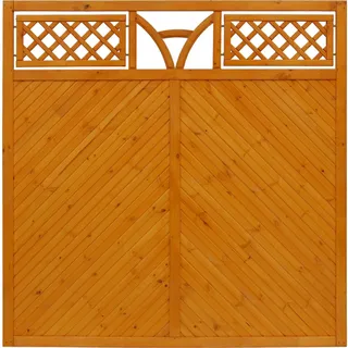 Sichtschutzzaun Toulon 180 cm x 180 cm Pinie