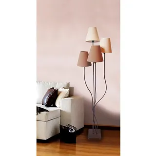 NÄVE Twiddle 4-flammig Beige-Braun