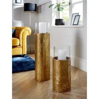 Home Affaire Windlicht HOME AFFAIRE Metall Goldfarben