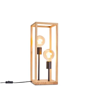 LED Tischleuchte Tischlampe Wohnzimmer Esszimmer Industrial Design Modern E27 - Schwarz