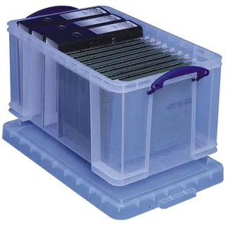 Really Useful Box Aufbewahrungsbox 64,5 x 34,5 x 45 cm 1-tlg. transparent