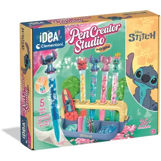 CLEMENTONI Mein Stift-Atelier Stitch DIY Stifte-Set