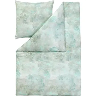 ESTELLA Interlock Jersey Bettwäsche Caillou 135x200 - Türkis