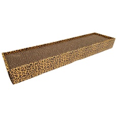 Bild Kratzbrett Home Decor Leopard, - 48x12.5x5cm für Katzen