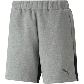 Puma Herren Teamcup Casuals Shorts Strick, Mittelgraues Heather, L