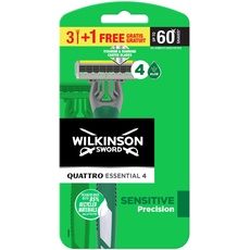 Wilkinson Sword Quattro Essential 4 Sensitive Einwegrasierer für Männer 3+1