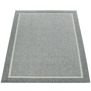 Paco Home Brugge 225 Outdoor-Teppich 80 x 150 cm Grau
