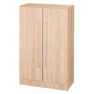 Hammerbacher Aktenschrank ahorn 2 Fachböden 80,0 x 42,0 x 127,0 cm