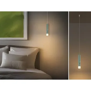 2in1 Akku LED Hängelampe einflammig & Taschenlampe Grün Touch dimmbar, Ø3,8cm